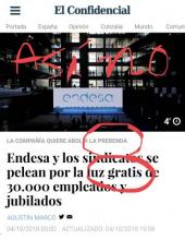 La noticia publicada ayer en El Confidencial.